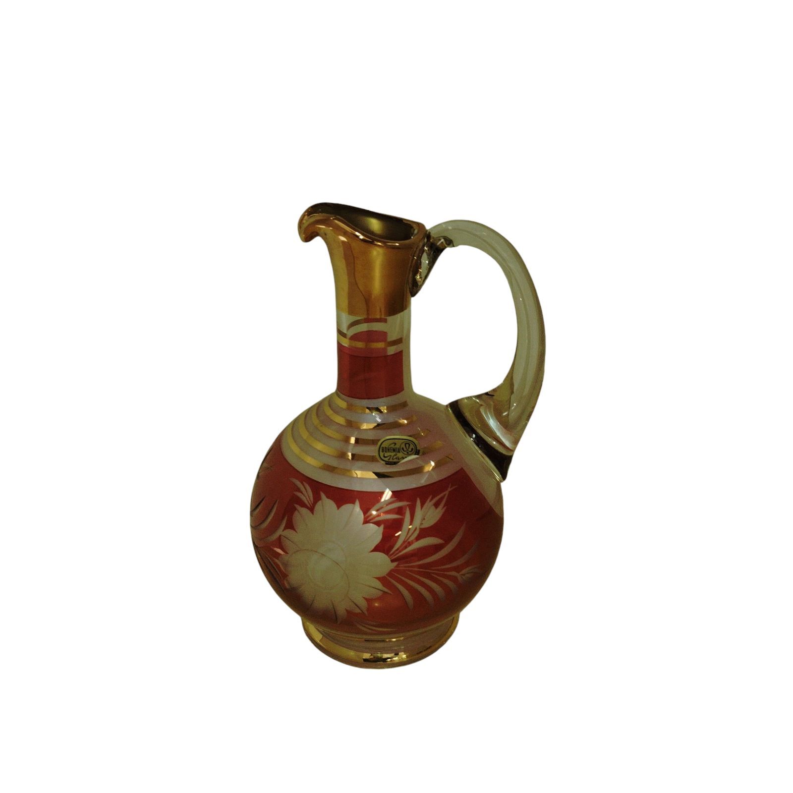 X10325 デキャンタ＆グラスセット ボヘミアングラス ショットグラス 酒