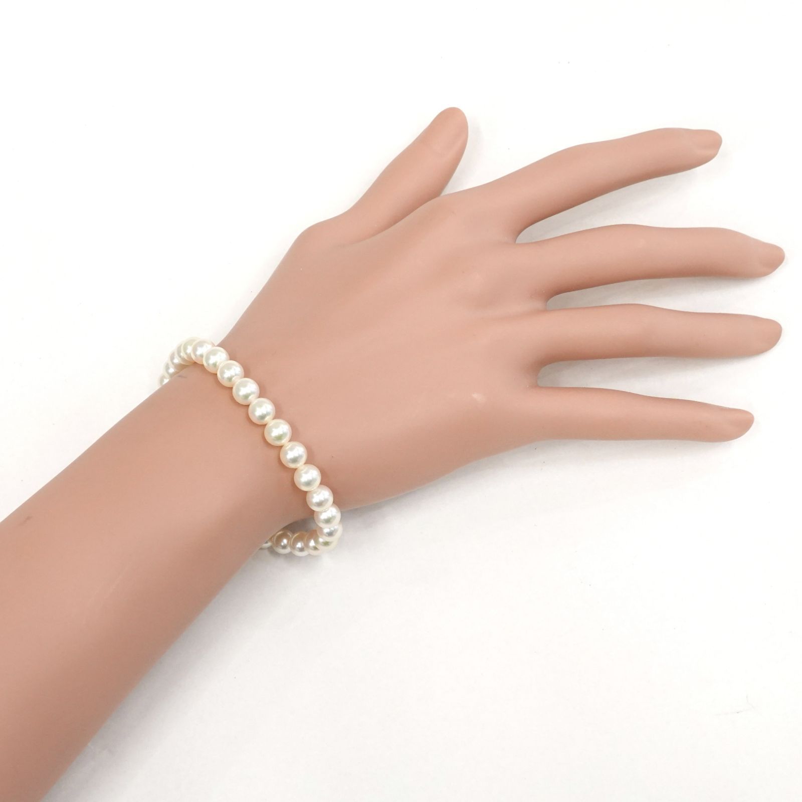 MIKIMOTO ミキモト あこや真珠 パール 約6.0-6.5mm ブレスレット 