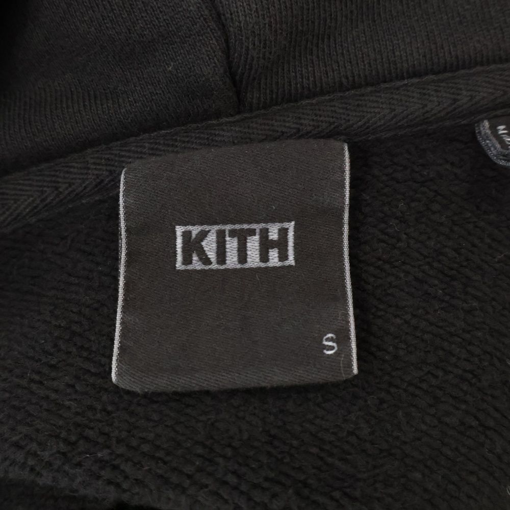 KITH (キス) W TANNER FULLL ZIP HOODIE 胸ロゴ刺繍 ジップ