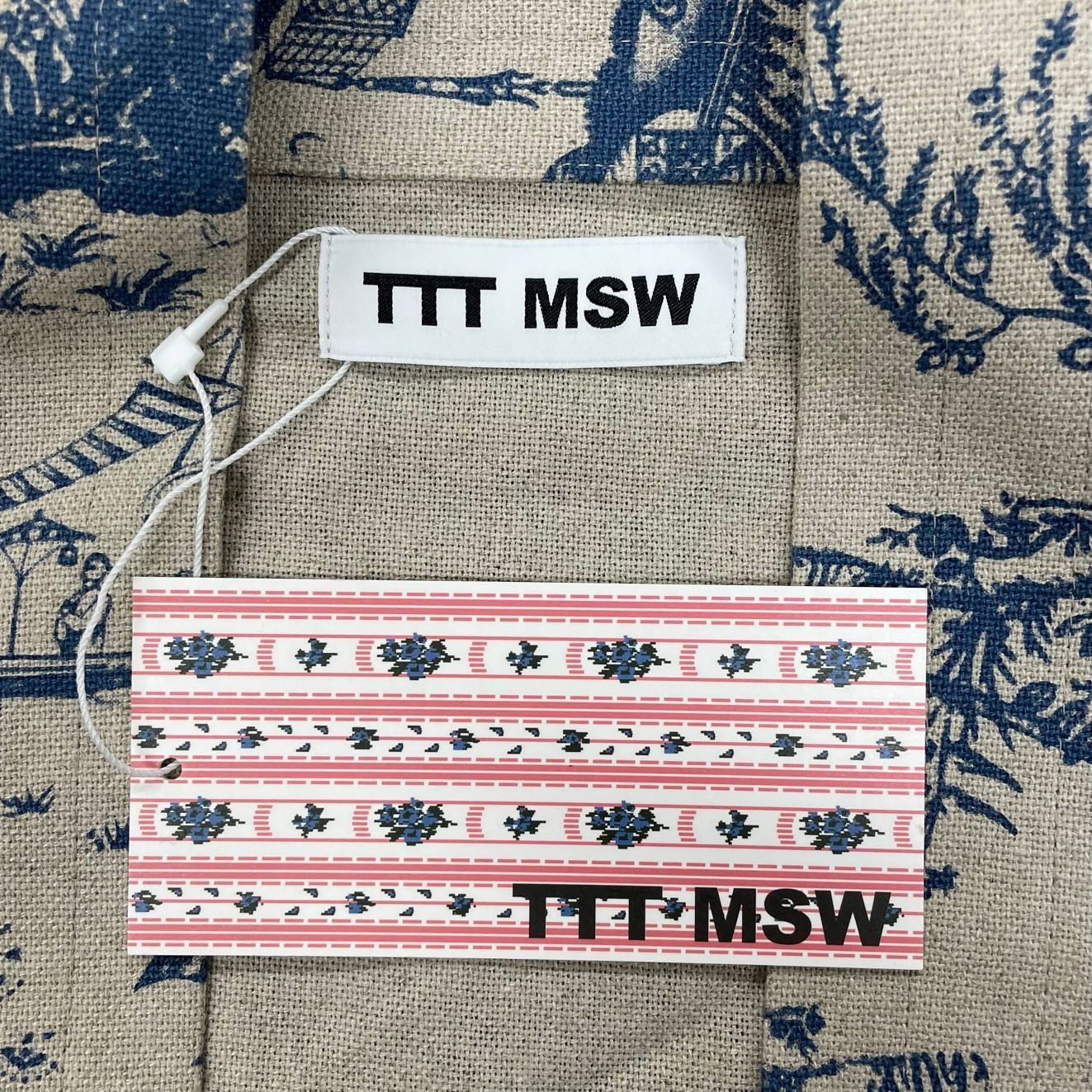 定価46200円 新品 TTT MSW 22SS Kimono Shirt Jacket キモノ シャツ 