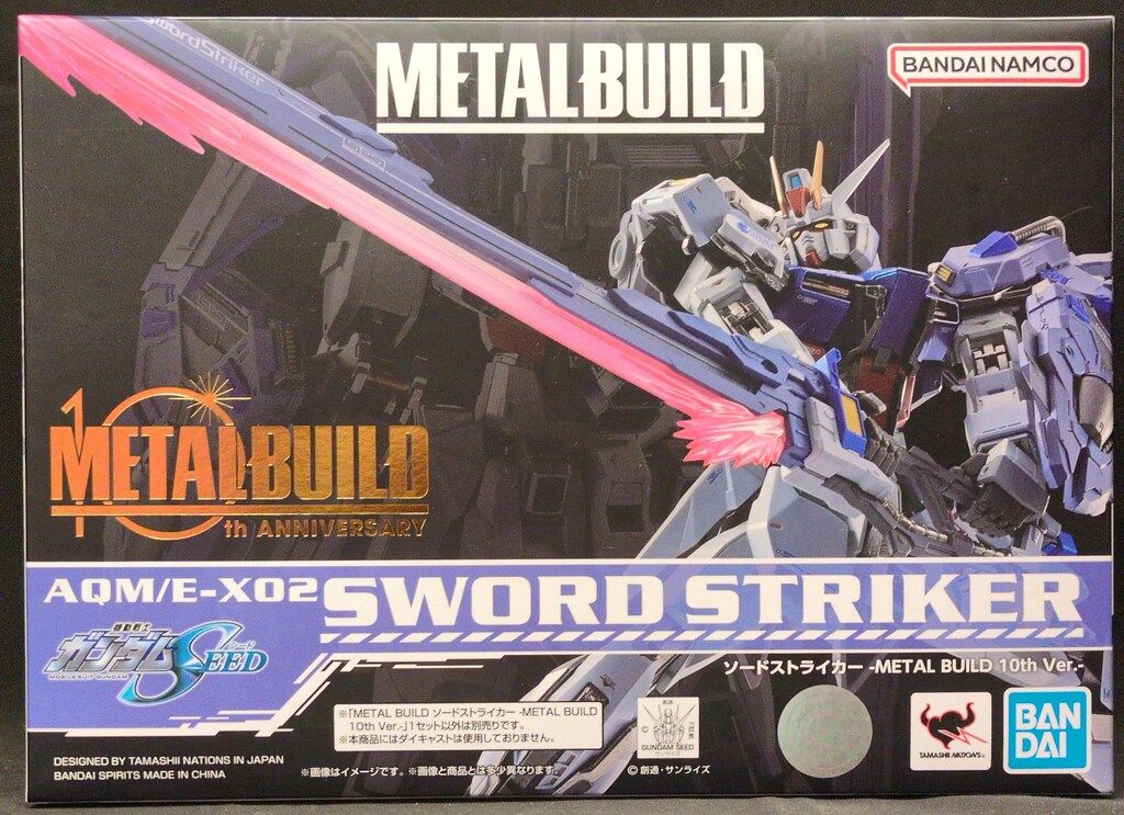 BANDAI SPIRITS METAL BUILD 機動戦士ガンダムSEED ソードストライカー METAL BUILD 10th Ver.