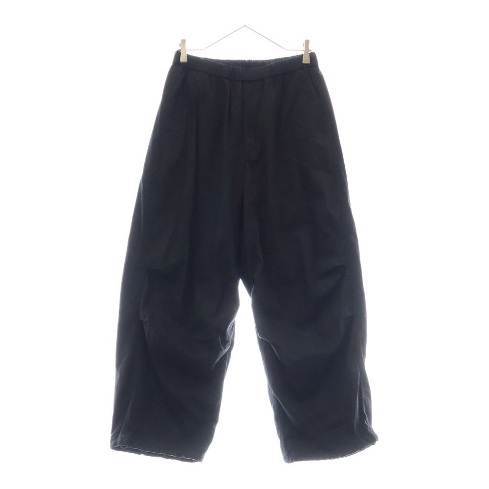 LAD MUSICIAN ラッドミュージシャン 24SS WEATHER OVER PANTS コットン ウェザークロス オーバー パンツ ブラック 2124-511