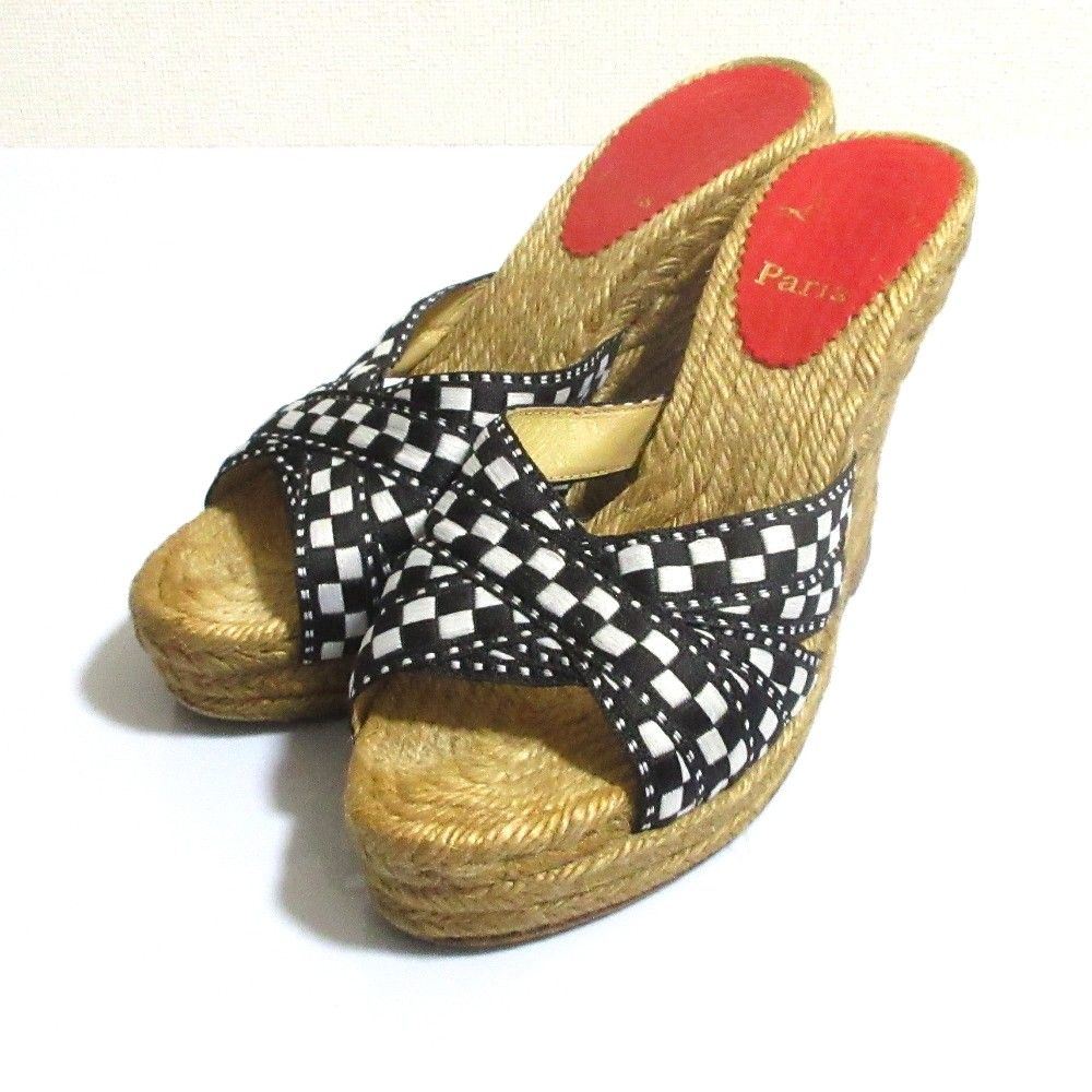 良品 Christian Louboutin クリスチャンルブタン ウェッジソール