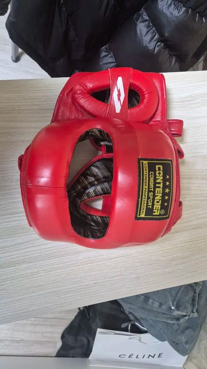 WINDY ヘッドギア ヘッドガード ボクシング HP10 Mサイズ レッド 赤