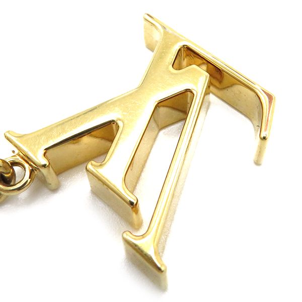 【美品鑑定済】LOUIS VUITTON フルールドゥ　モノグラム　M65111 ルイヴィトンフルール ドゥ モノグラム チャーム ゴールド ユニ