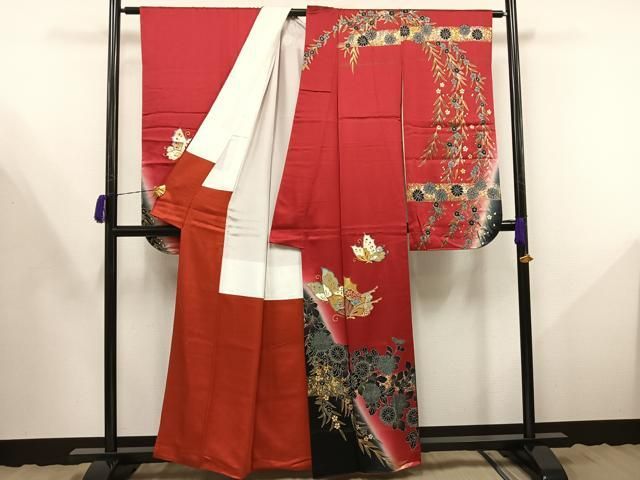 振袖セット＊ 豪華振袖 檜扇花文 やまと誂製 （今週のおすすめ