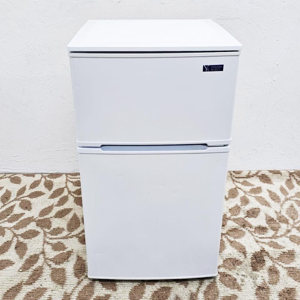 ヤマダ電機製⁄2017年式⁄90L⁄冷凍冷蔵庫⁄YRZ-C09B1 冷蔵庫