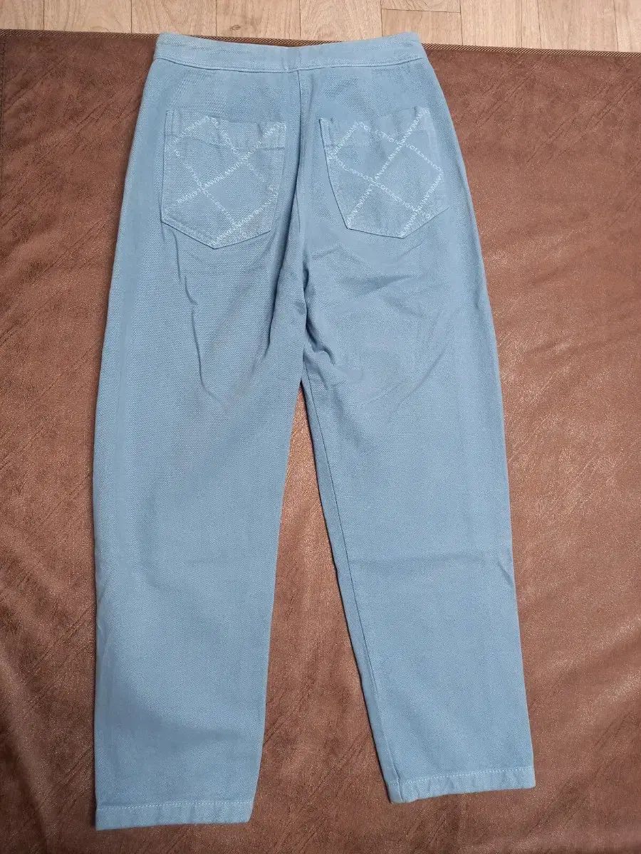 ランバン スカイブルー レディース コットン パンツ 26 DECORATOM_COM_BR