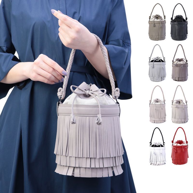 FALORNI / ファロルニ】レディース バッグ イタリア製 編みこみ