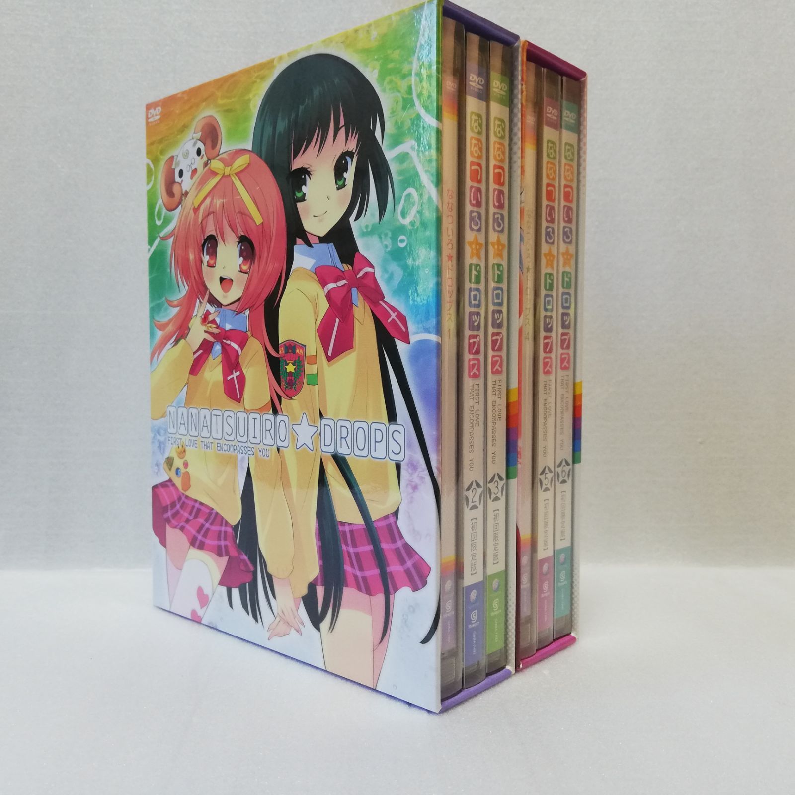 ななついろ★ドロップス 初回限定版 BOX付き全6巻セット ななついろ☆ドロップス 初回限定版 BOX*2付 DVD 全6巻セット