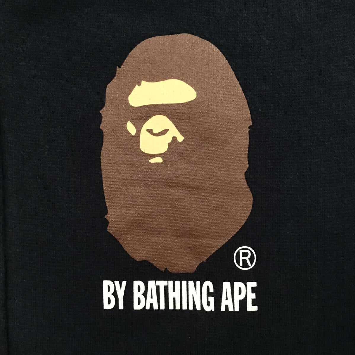 BAPE head logo フルジップ パーカー Lサイズ ネイビー a bathing ape full zip hoodie エイプ ベイプ アベイシングエイプ