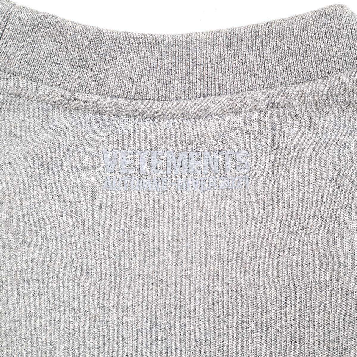 VETEMENTS ヴェトモン 20AW Gothic Font Long sleeve Tee