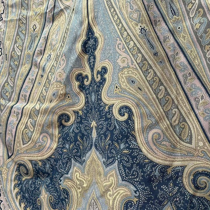 ETRO エトロ ペイズリー柄 大判ストール ウール シルク混 - メルカリ