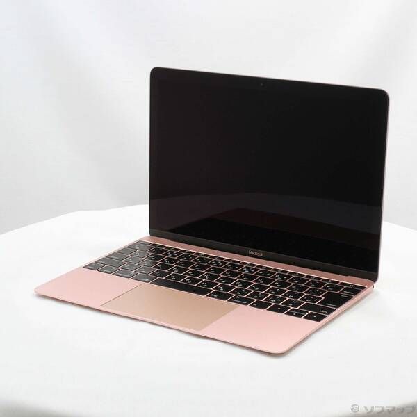 〔 品〕 MacBook 12-inch Early-2016 MMGL2J A Core_m3 1.1GHz 8GB SSD256GB ローズゴールド 〔10.15 Catalina〕 377