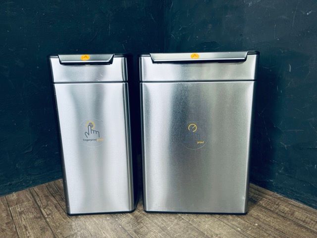 simplehuman ゴミ箱 2点セット CW2018 分別タイプもあり タッチバー ダストボックス 301697