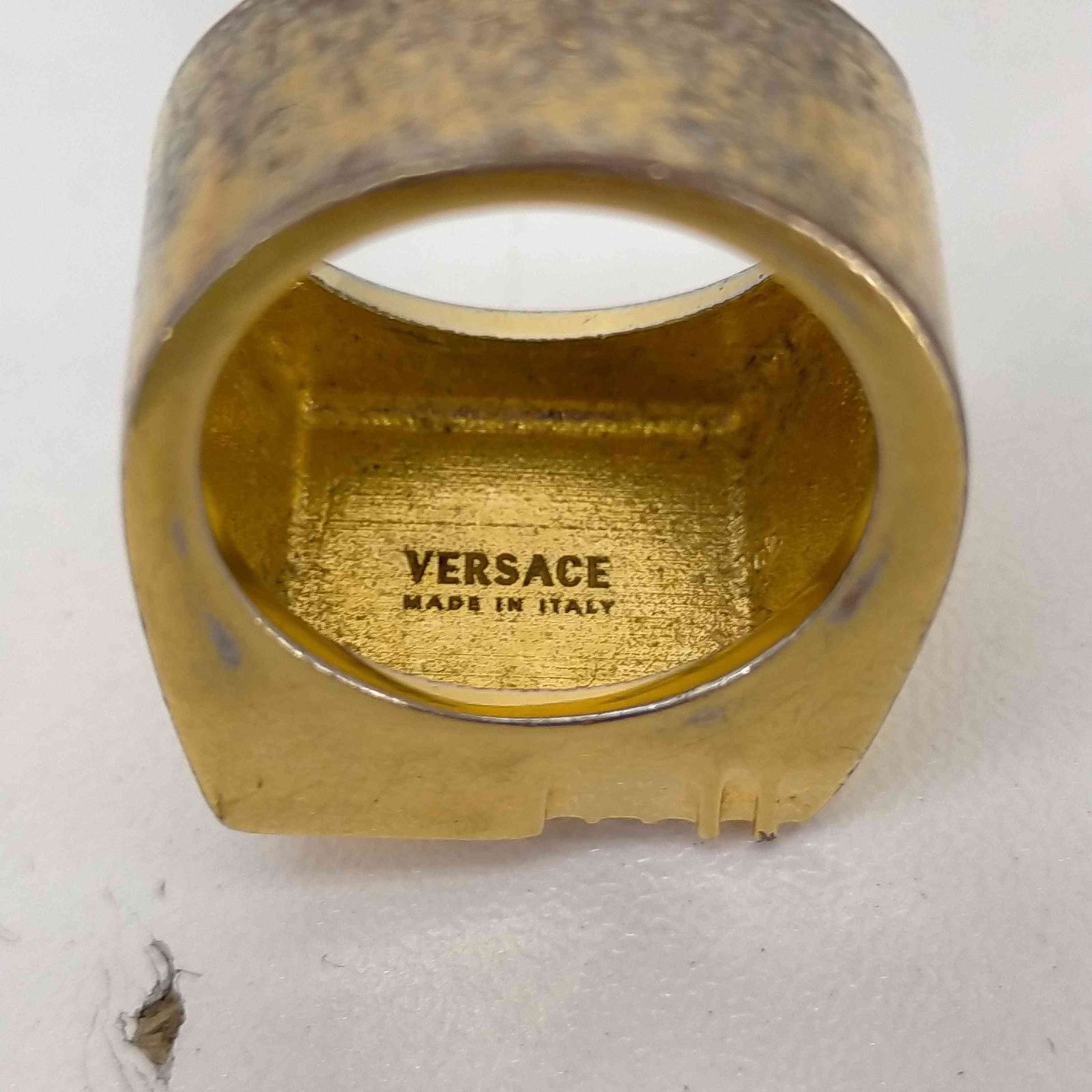 COOL！◇メデューサ スクエア Ring◇VERSACE 