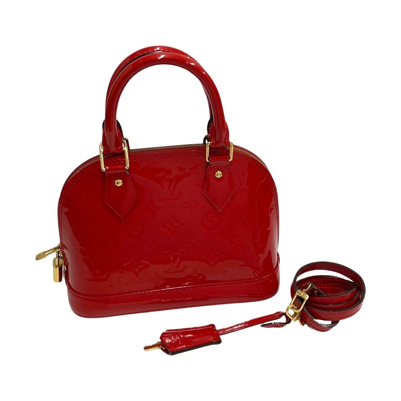 ほぼ未使用 鍵付き LOUIS VUITTON ルイヴィトン アルマBB