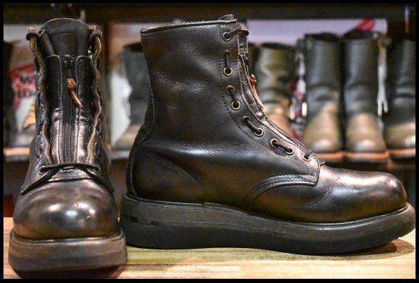 8.5E 良品 PT91刺繍PR】レッドウィング 4473 ファイヤーマン ジッパー