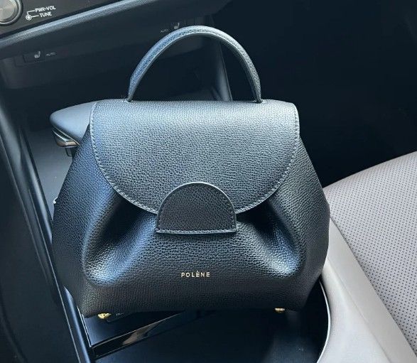 新品 POLENE ポレーヌ バッグ ショルダーバッグ ブラック - メルカリ