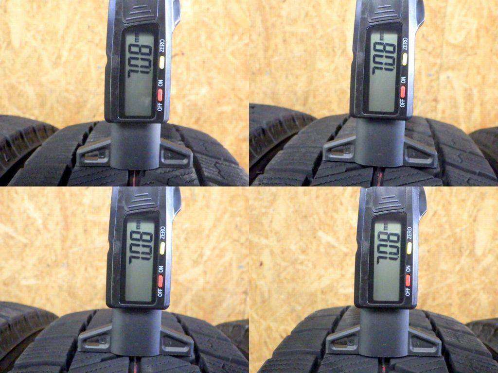 SP540 ● 造 約7部山●BS BLIZZAK VRX3●155 65R14●4本 WWW_MERCADOAVALIA_COM_BR