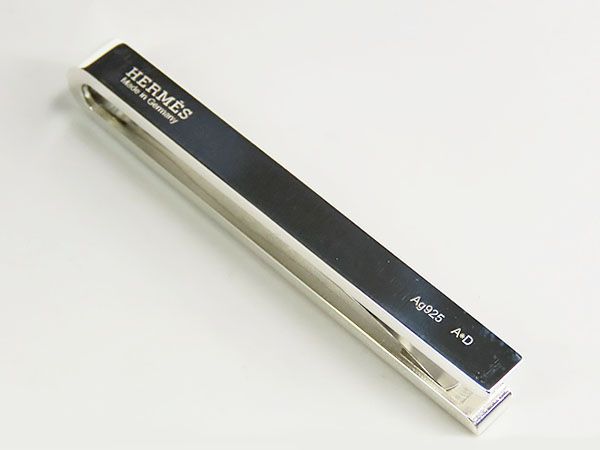 仕上げ エルメス HERMES H リュバン エクリプス エブリン パンチングロゴ タイバー ネクタイピン タイピン シルバー925 WWW_SMP1DAWEKUDUS_SCH_ID