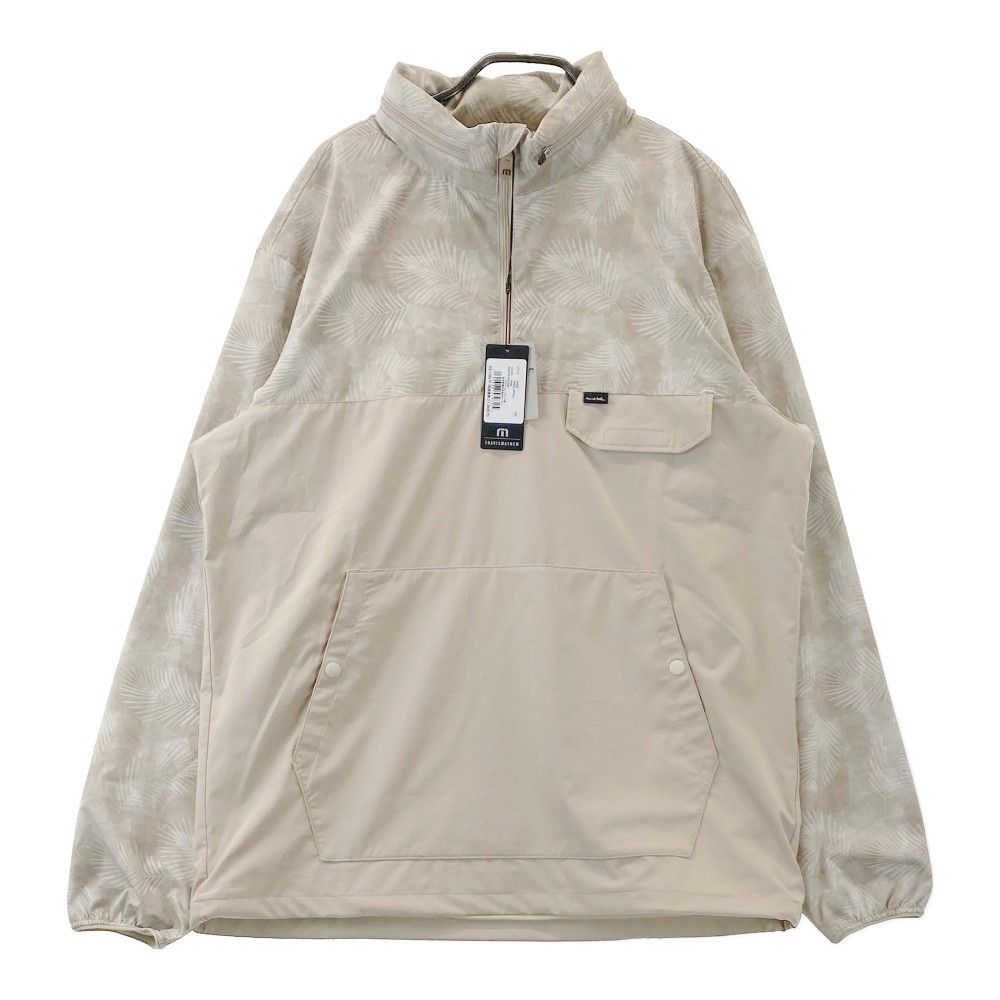 サイズ：L TRAVIS MATHEW トラビスマシュー  2WAYウインドブレーカー  カーキ系 [240101460610] ゴルフウェア メンズ ストスト サイズ：L TRAVIS MATHEW トラビスマシュー 2WAYウインド
