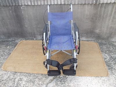 一部地域を除く カワムラ自走式車椅子KFP 22-40 SB TS-25-1014-05