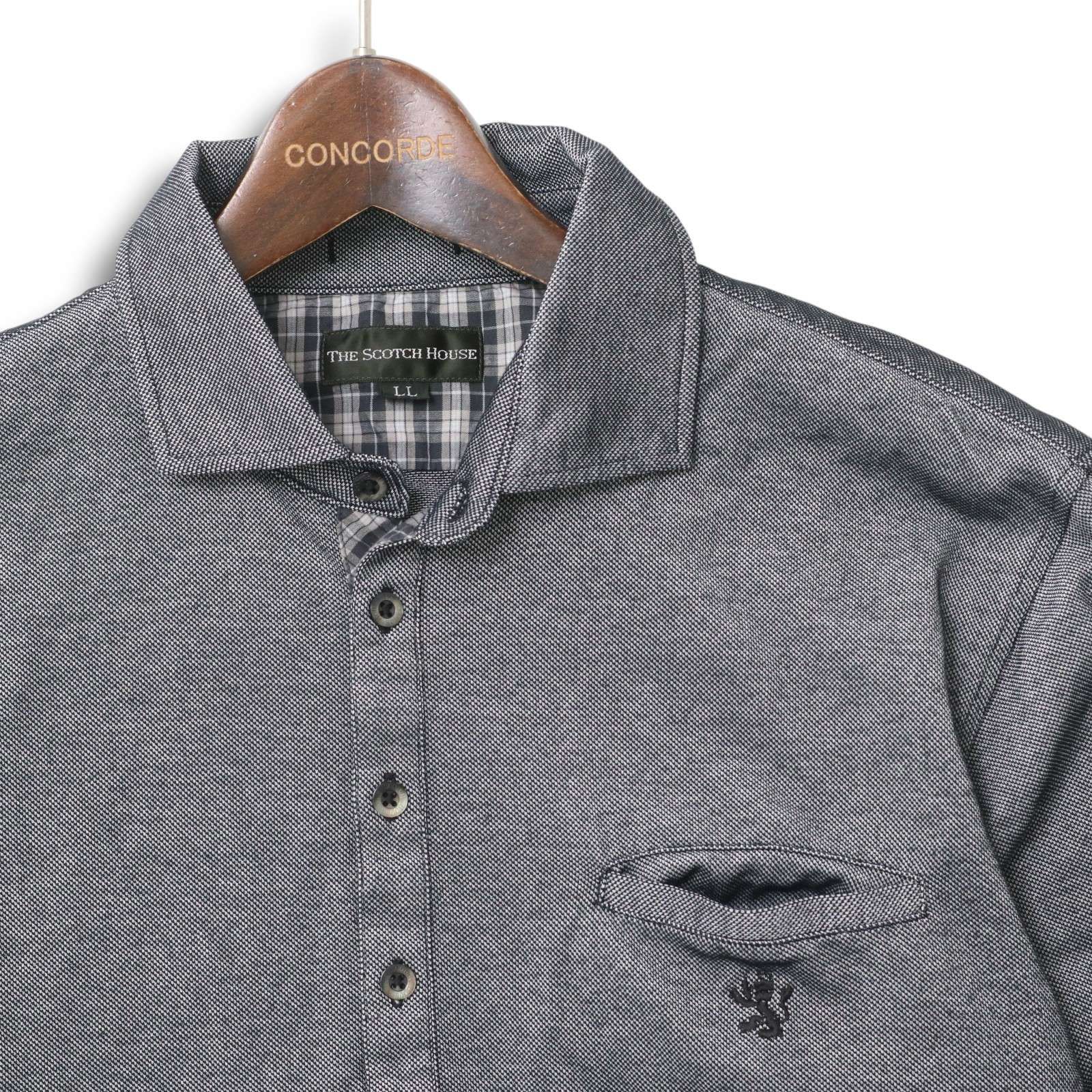 新品未使用タグ付き【THE SCOTCH HOUSE】半袖ポロシャツ　SIZES 新品未使用 タグ付き 男性 メンズ 半袖ポロシャツ THE SCOTCH