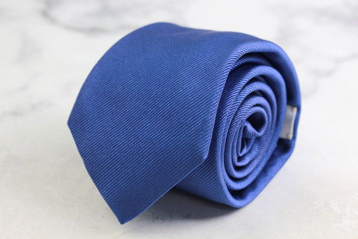 ターンブル＆アッサー ブランドネクタイ 無地 シルク イングランド製