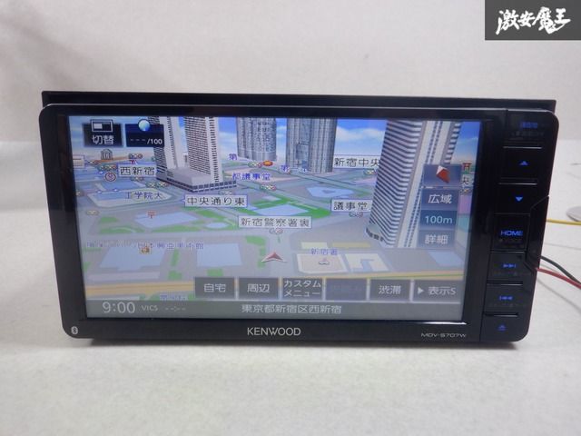動作OK MDV-S707 KENWOOD 2020年製　ケンウッド KENWOOD MDV-S707 ナビ 動作OK MDV-S707 KENWOOD 2020年製 ケンウッド