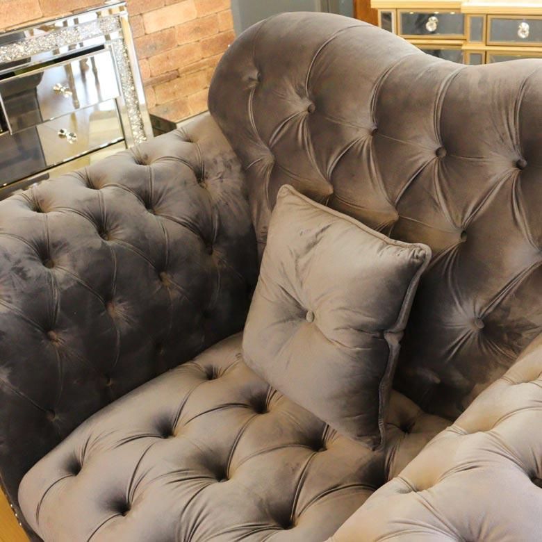 ジェニファーテイラー 1Pソファー グリーン LaRosa ソファ 一人がけ