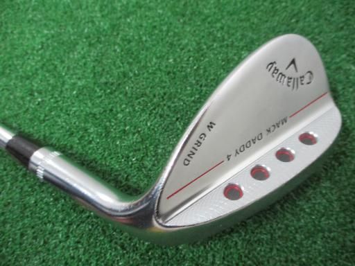 キャロウェイ MACK DADDY 4 クロムメッキ 60°|12°W レディース ウェッジ WG NS PRO ZELOS 6 フレックスその他 レディース 女性用 右利き 右用 Cランク ゴルフクラブ