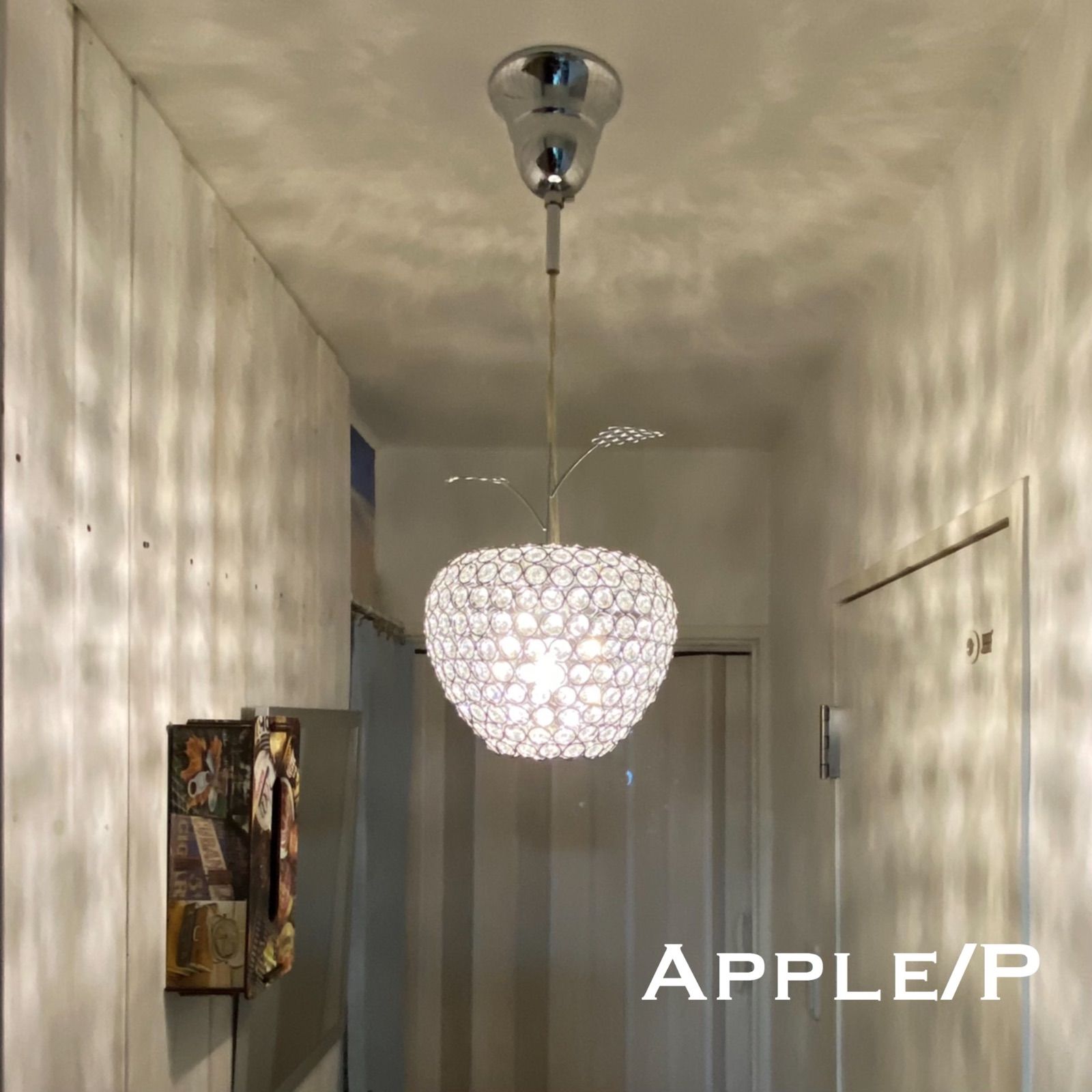天井照明 Apple/P ペンダントライト ガラスビーズ ランプシェード
