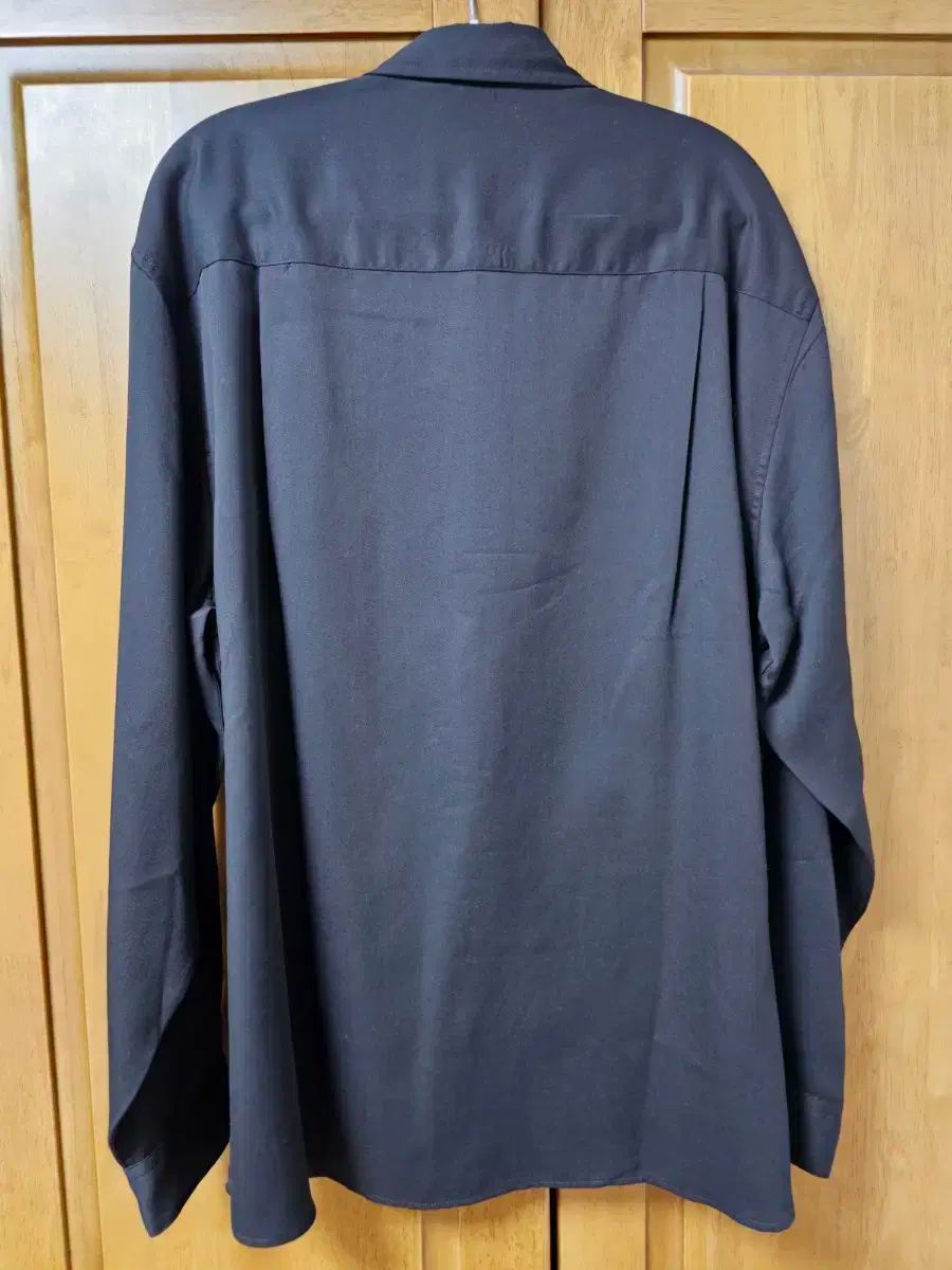 S SHIRTER シャーター Shirter ナヴォーナ シルケット シャツ 黒