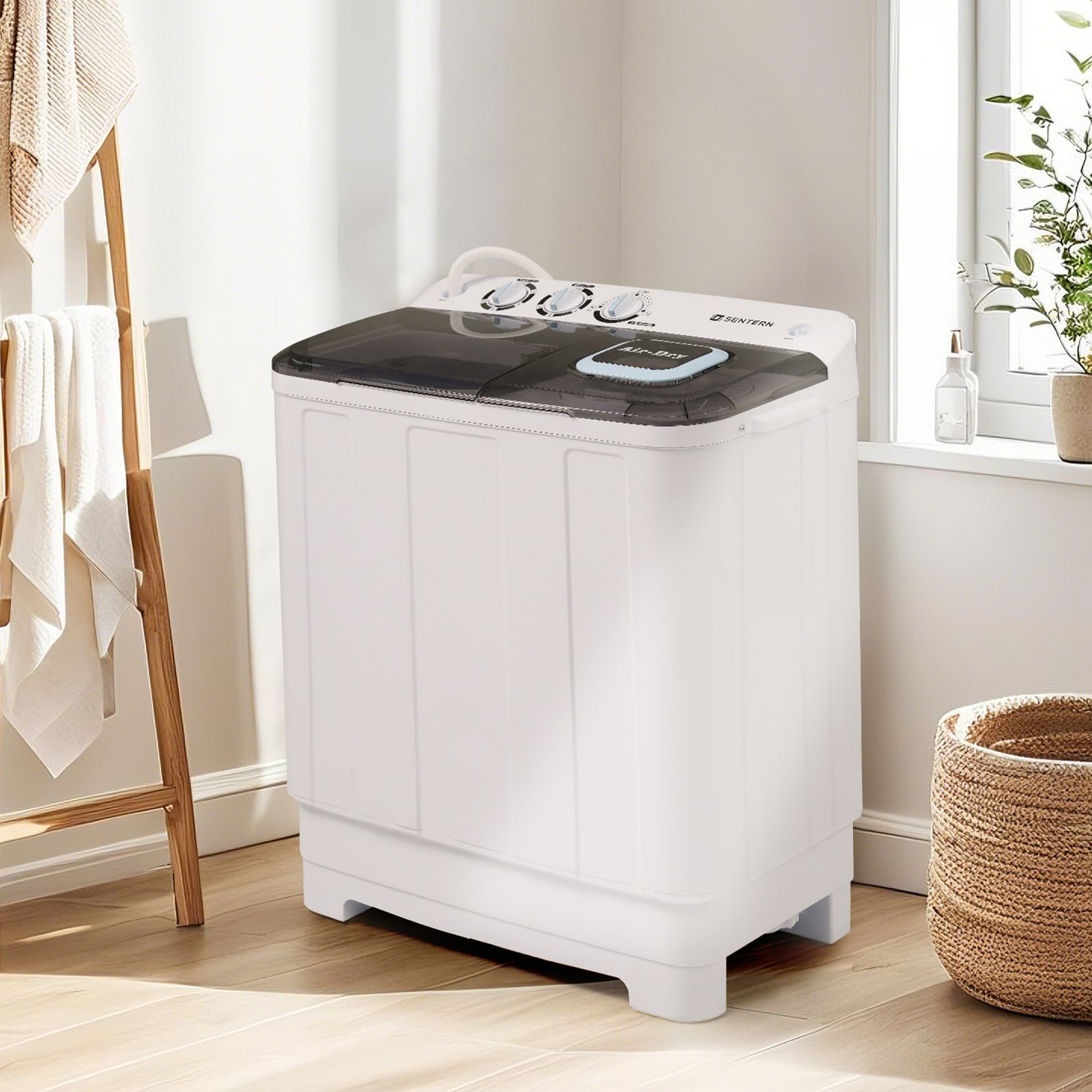 二槽式洗濯機 縦型 7 kg洗濯 4 5 kg脱水 大容量 タイマー機能 コンパクト 小型 節電 まとめ洗い 部屋干し 引越し 家庭用 新生活