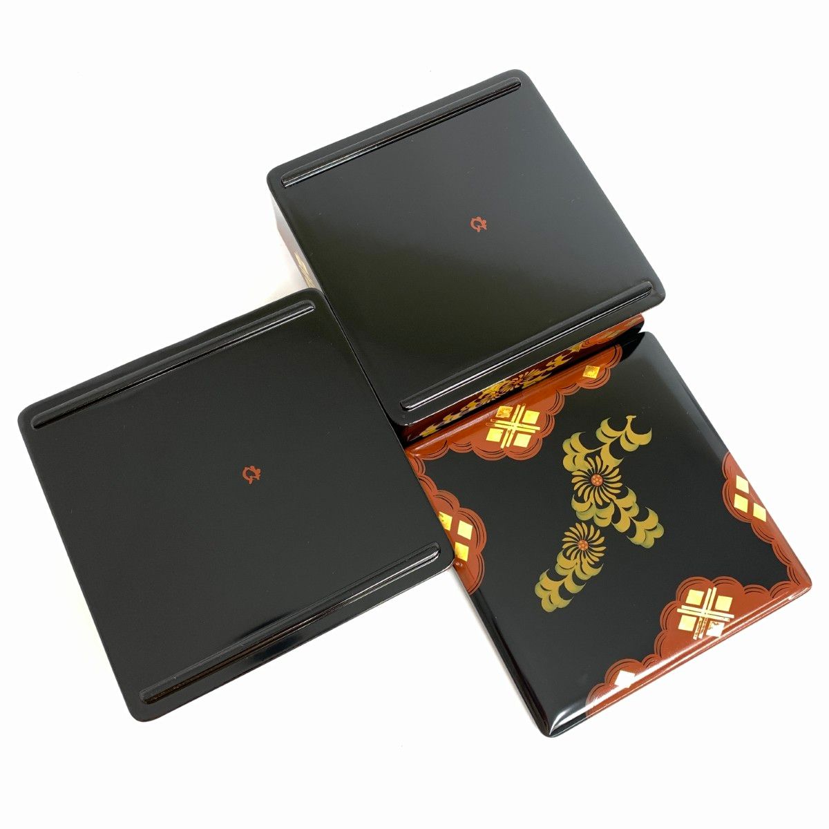 【高級　美品】漆器　お盆　秀衡塗　翁知屋 Amazon｜秀衡塗のお盆天然木うるし塗り漆器梅丸盆岩手県伝統工芸