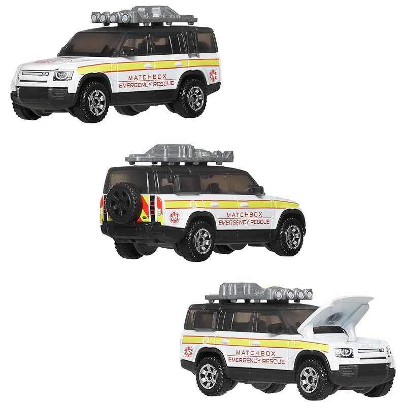 マッチボックス(Matchbox) ムービングパーツ アソート 乗り物
