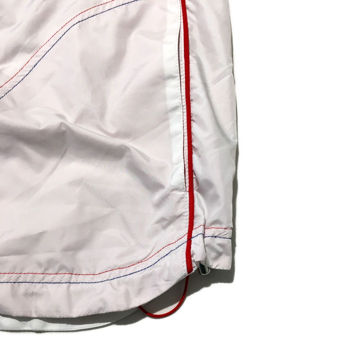 RUSSELUNO ラッセルノ ナイロンベスト サイズ6 XL 白 中古 メンズ ラッセルノ RUSSELUNO ベスト 6(LL) 白 ホワイト V