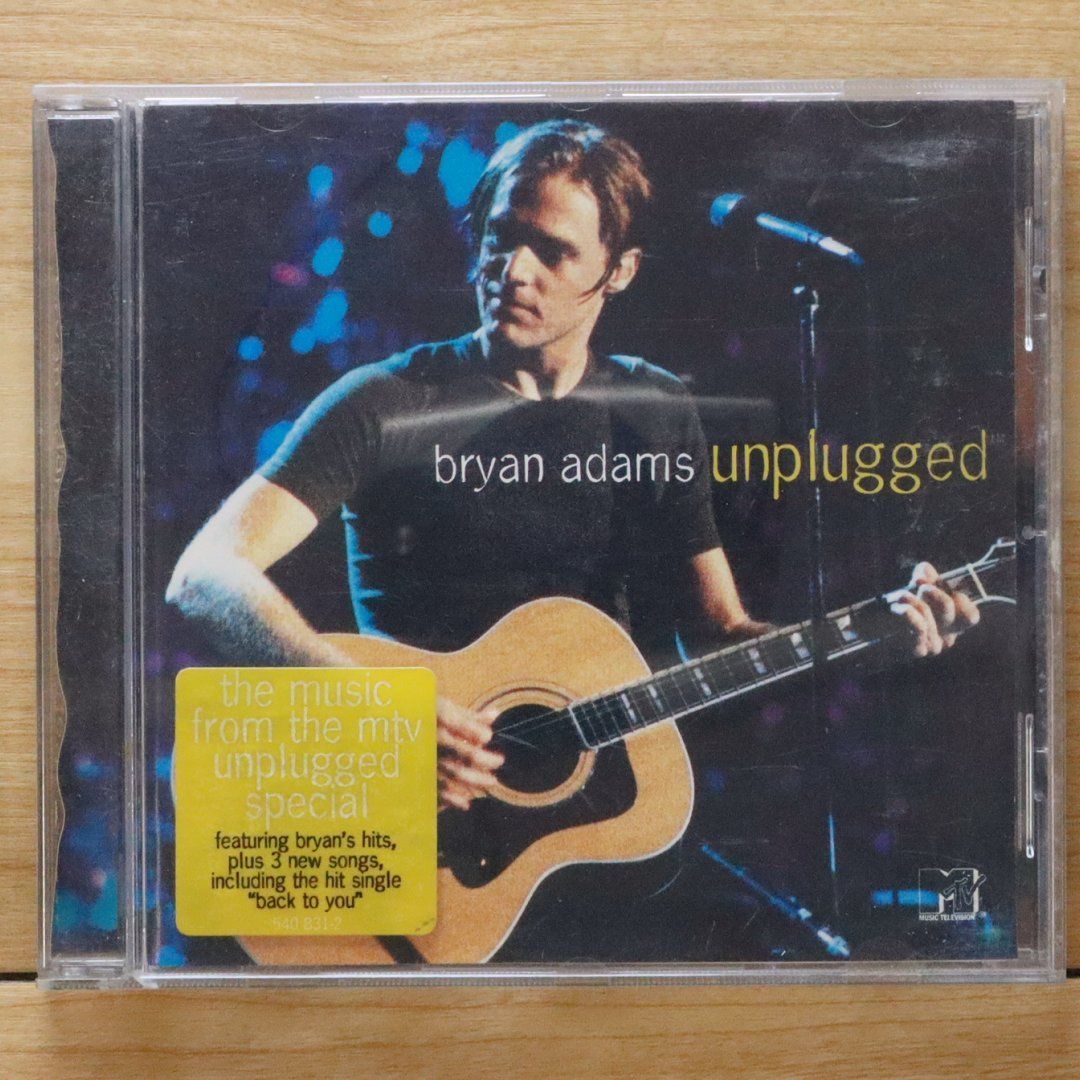 中古CD☆ブライアン・アダムス/bryan adams□ unplugged