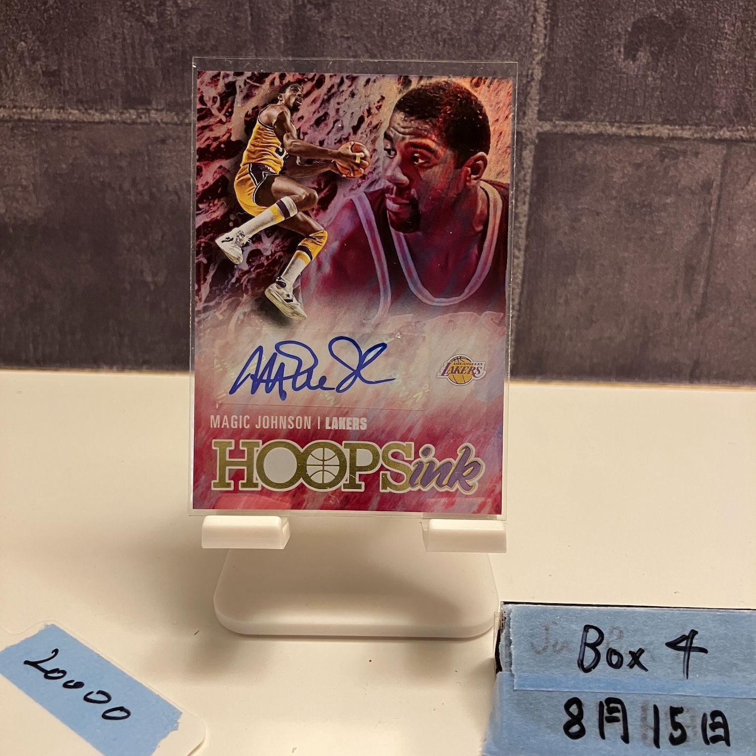 2020-21 Panini Hoops Ink Magic Johnson 直筆サイン LOS ANGELES 
