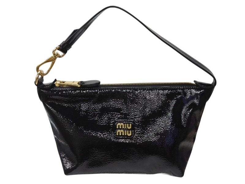 極美品 MIUMIU ミュウミュウ ハンドバッグ ポーチ ショルダーバッグ  