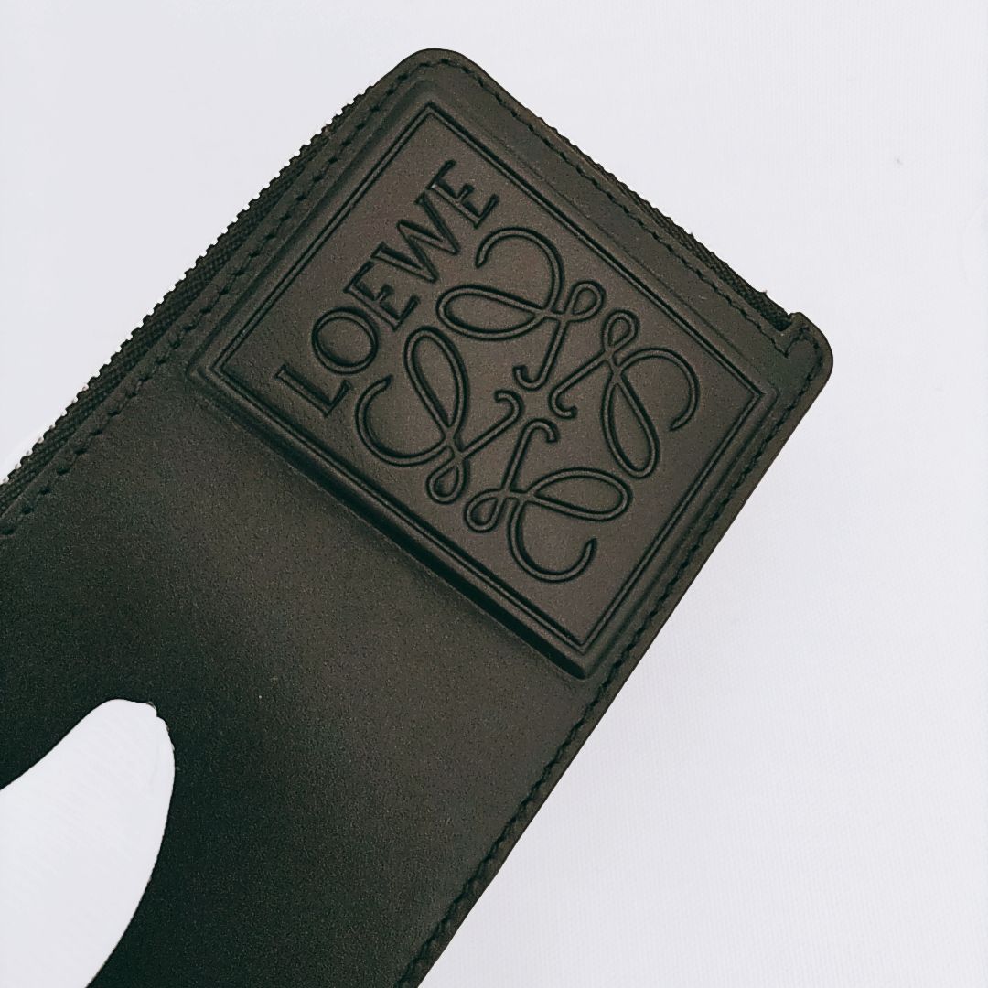 新品未使用】Loewe コインカードホルダー（サテンカーフ） ロエベ
