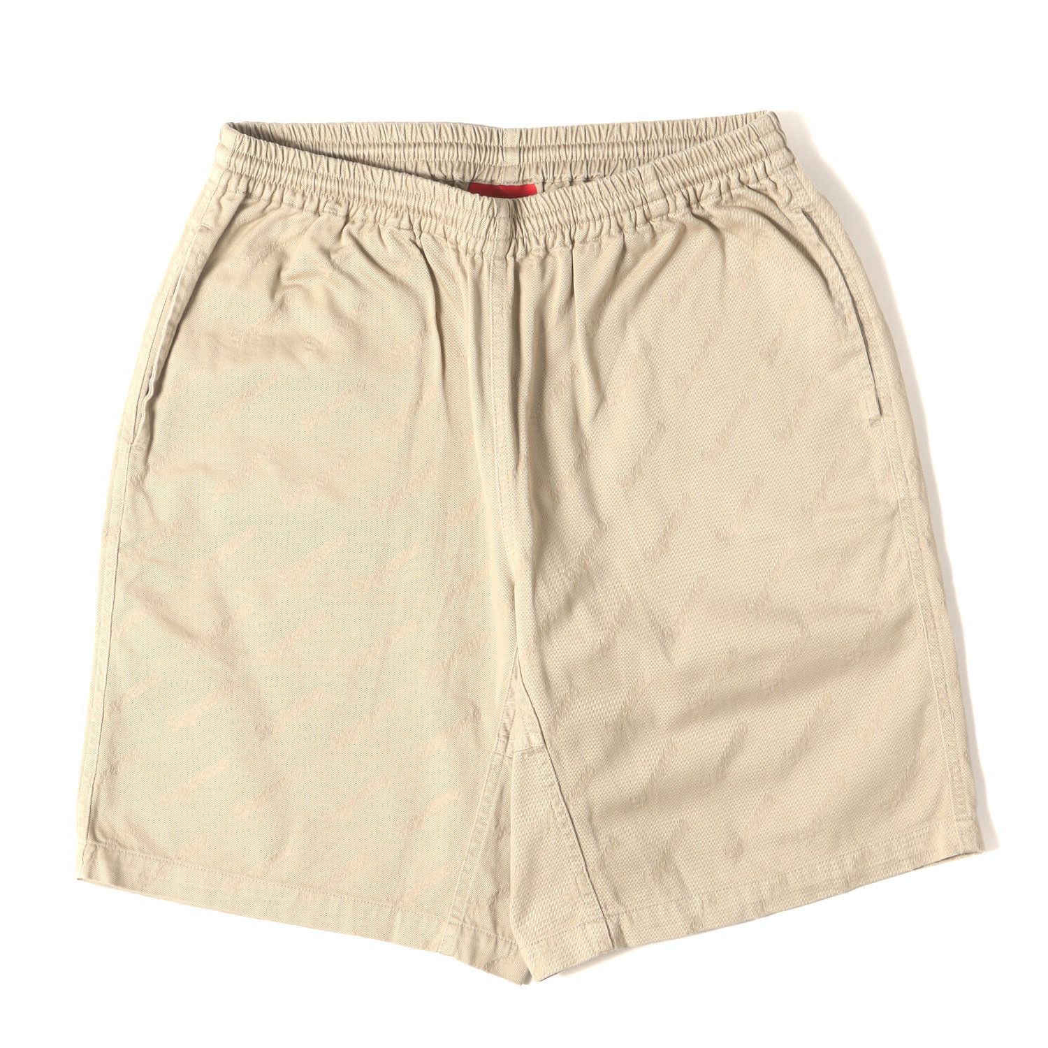 Supreme シュプリーム パンツ サイズ:L / ジャガードロゴ柄 ツイル