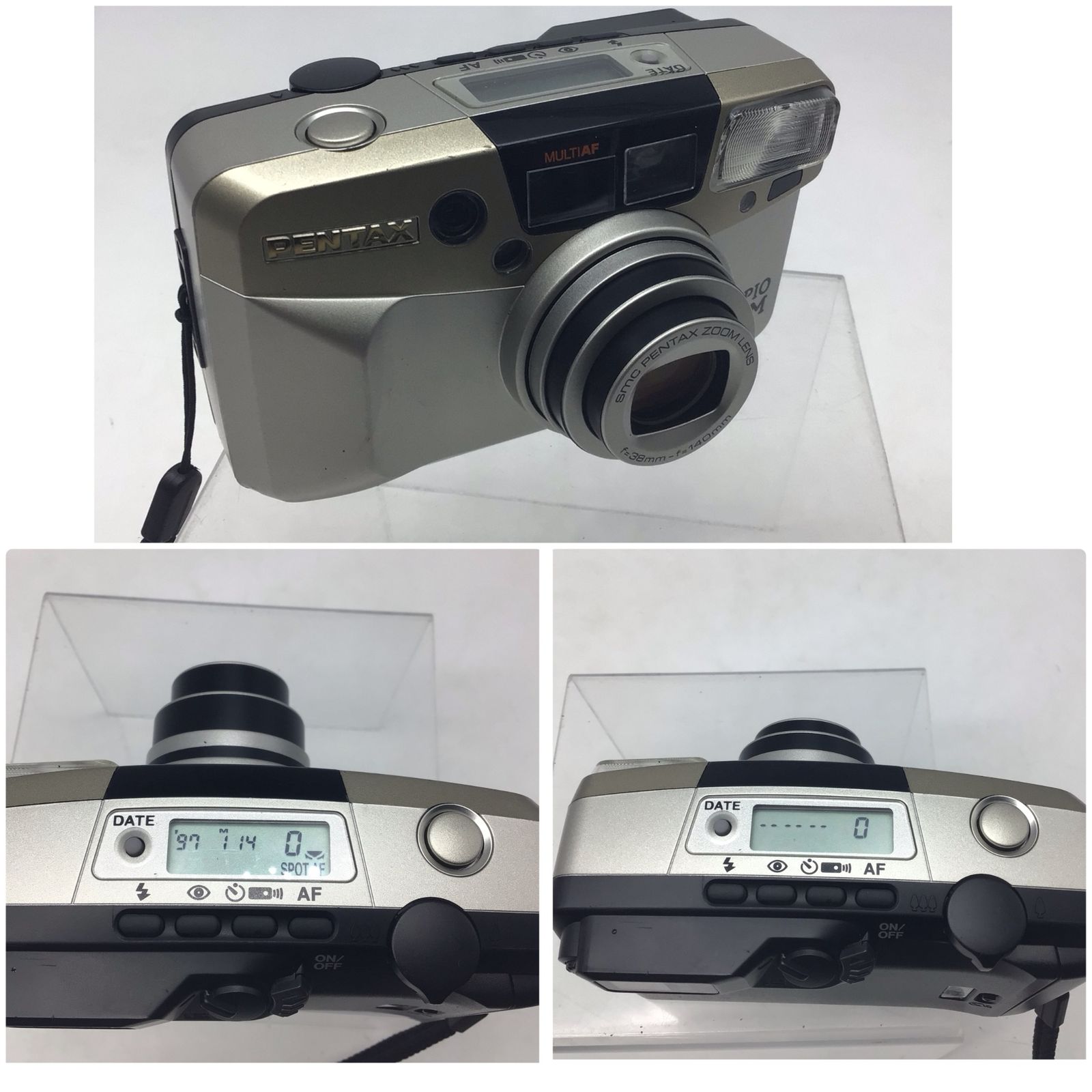 PENTAX ペンタックス ESPIO 140M フィルムカメラ 動作品 【公式通販】