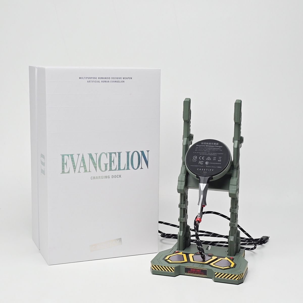 エヴァンゲリオン チャージングドック Evangelion Charging CASETiFY Evangelion Test Type-01 Collectible Wireless