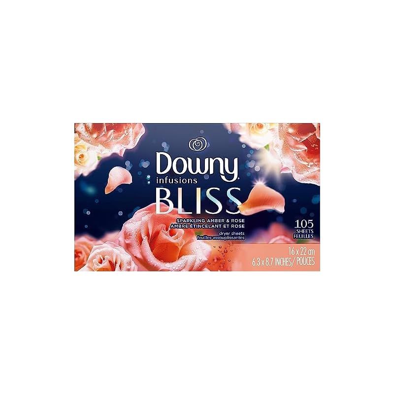 Downy ダウニー アンバーブロッサム シート 105シート(乾燥機用柔軟仕上シート)