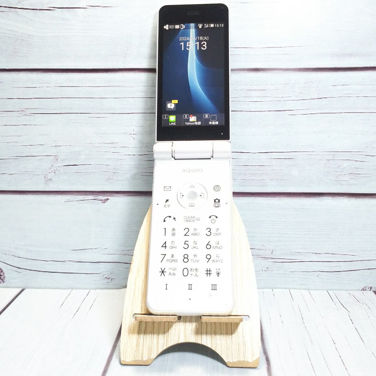 送料無料】Softbank 601SH AQUOS ケータイ2 WHITE ホワイト 本体 白