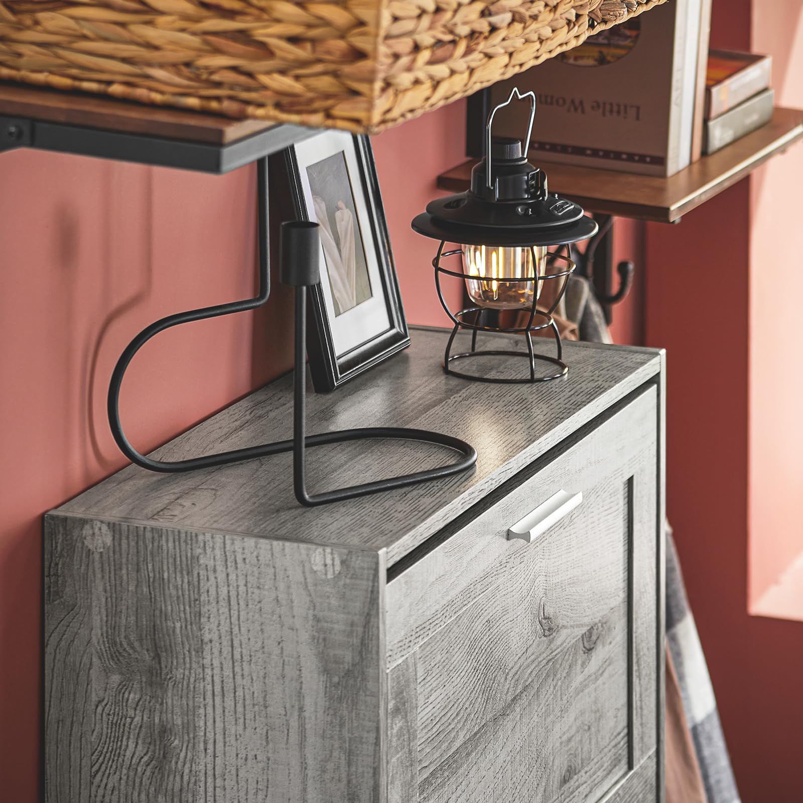 SoBuy シューズボックス 薄型 下駄箱 スリム 靴箱 靴収納 シューズ