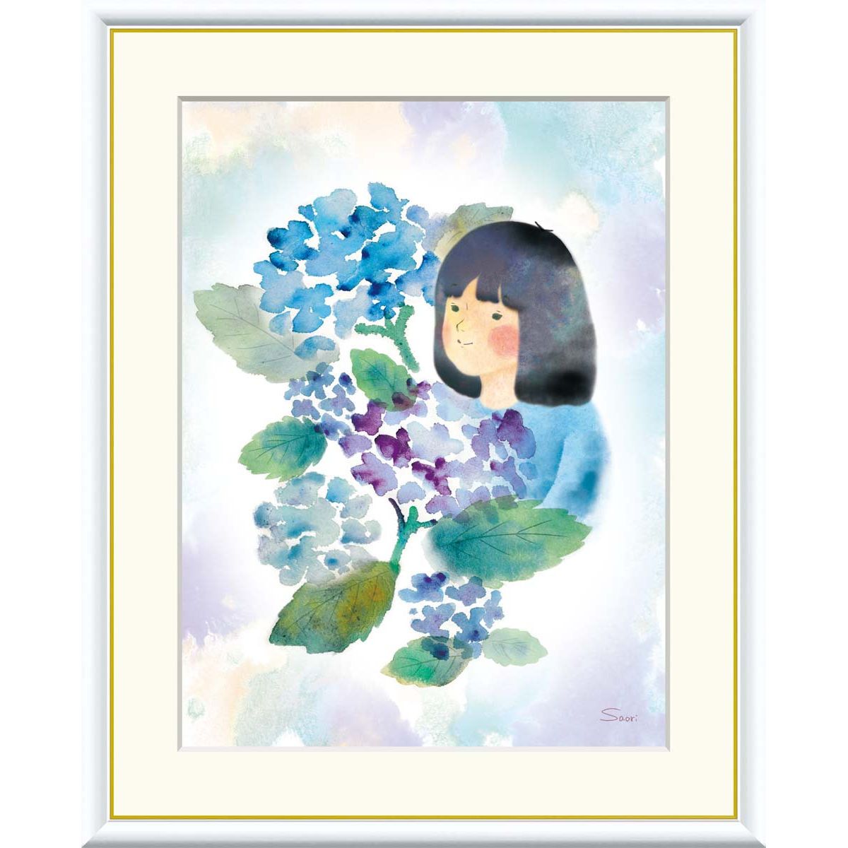 真作保証 平山郁夫「大和の古寺」 6号 銅版画 証明シール 落款有