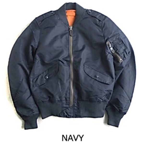 L-2B フライトジャケット 7448E モデル JJ170YN ネイビー XL 